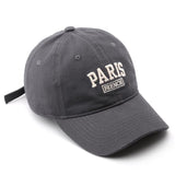 Personalized Washed Letter Embroidered Duckbill Hat