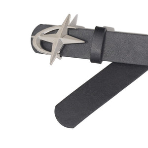 Cross Star Buckle Women's Belt