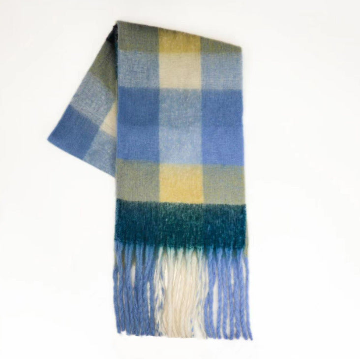 Warm Female Student Thickened Scarf