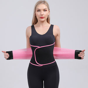 Waist Trainer For Women Back Support Band & Tummy Control Body Shaper Sweat Weight Loss Shapewear