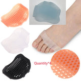 Silicone Forefoot Pads Forefoot Half Yard Insoles Pads Invisible High Heel Shoes Slip Resistant Pads Pain Relief Foot Care Tools