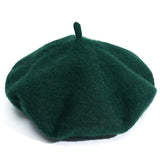 Artistic Wool Candy Color Painter Cap Fashionable Warm Hat