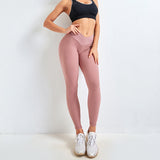 Seamless Fitness Pants Three-dimensional Shaping And Hip Lifting Yoga Pants