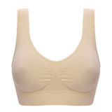 Seamless push up bra