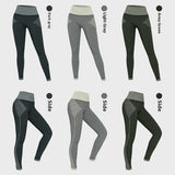 High Waist Color Stitching Fitness Pants For Women