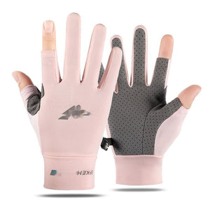 Leaks Sweat-absorbent  Breathable Bicycle Riding Non-slip Gloves