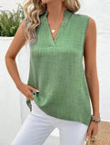 New Blouse Sleeveless V-neck Slim Design Women's Blouse