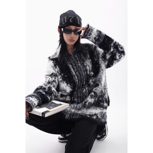 Winter New Niche Thickened Sweater Coat