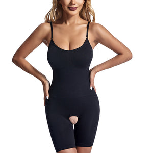 Body Shaping Female Breasts Support Push Up One-piece Girdle