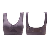 Fashionable Simple Breathable Fitness Sports Bra