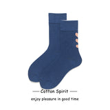 Women's Fashion Preppy Style Striped Mid-calf Length Socks