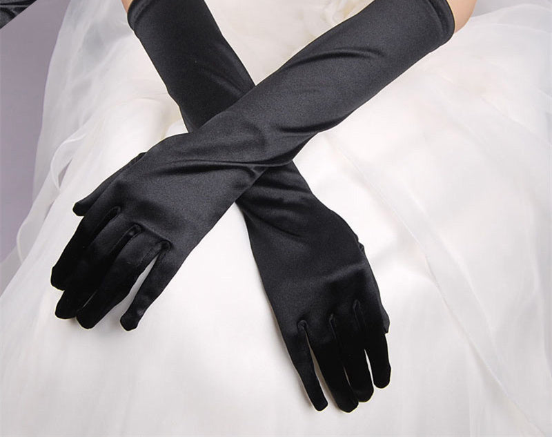 Bridal Gloves Wedding Dress Show Banquet