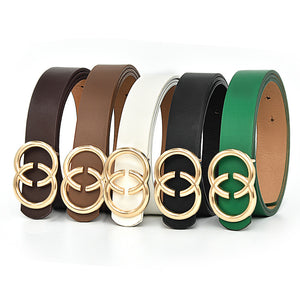 Alloy Buckle Belt Is Versatile, Simple And Fashionable