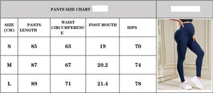 New High Waist Belly Contracting Yoga Pants Women's Sports Quick-dry Hip Raise Maternity Pants