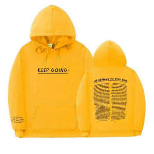 Letter Printing Long-sleeved Drawstring Hooded Sweatshirt With Pockets Fashion Sports Hoodie Womens Clothing