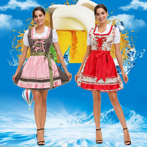 Halloween Maid Uniform Beer Festival Stage Performance Costume