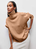 Women's Long-sleeved Pullover Solid Color Sweater