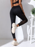 Yoga Primer Plus Size Mesh Stitching Yoga Clothes Hip-lift And Belly Shaping Sports And Fitness Running Trousers