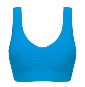 Seamless push up bra