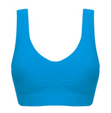 Seamless push up bra