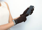 Warm And Lovely Touch-screen Bowknot Ladies Gloves