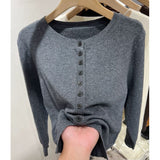 Autumn Classic Style Knitted Sweater Small Cardigan Women