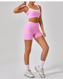 Women's Peach Hip Raise Three-point Fitness Pants