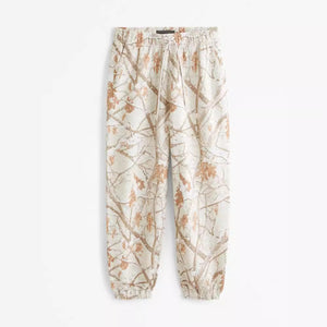 Digital Printed Fleece Couple's Pants Trousers