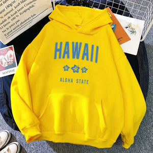 Roha Letter Printing Women's Hoodie Hip Hop