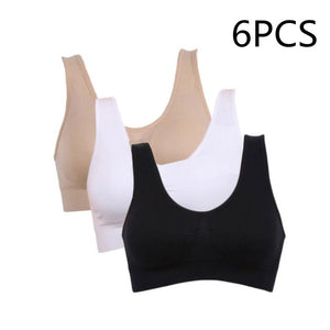 Underwear Women's Bra, Vest-Style No Rim Sports Thin Bra