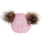 Children's Fashionable Warm Hat And Scarf Set