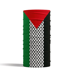 Sun Protection Cycling Palestinian Flag Headscarf