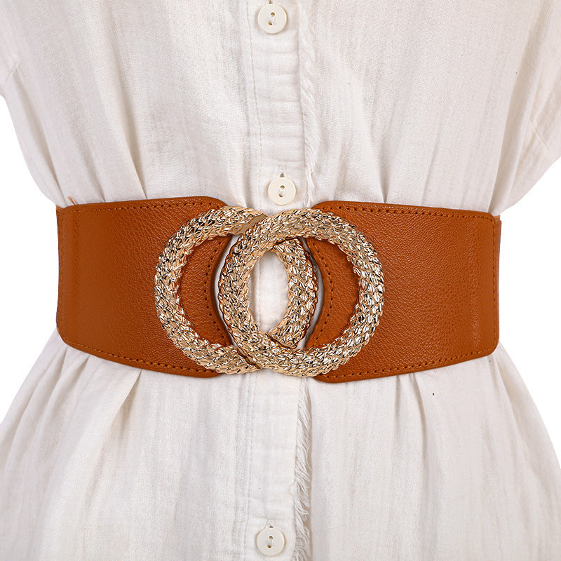 Women's Fashion Casual Stretch Wide Belt