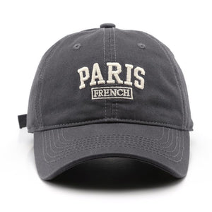 Personalized Washed Letter Embroidered Duckbill Hat