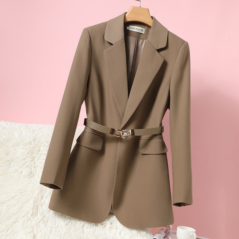 Women's Straight Tube Type Suit Jacket