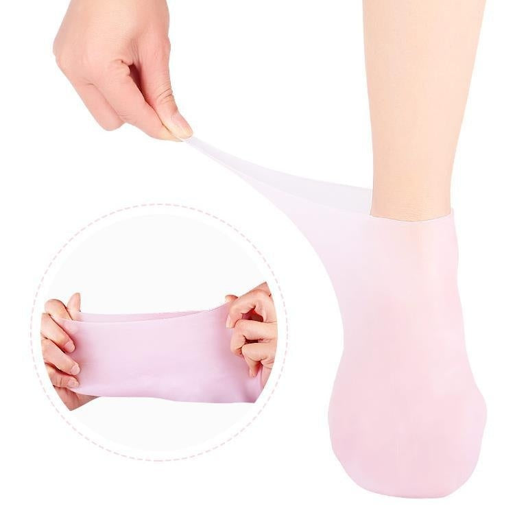 Gel Moisturizing Anti-cracking Booties Indoor Silicone Socks