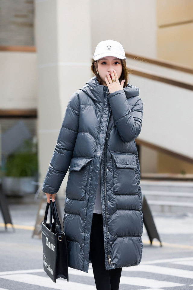 Women's Winter Korean Style Fashion Mid-length Warm