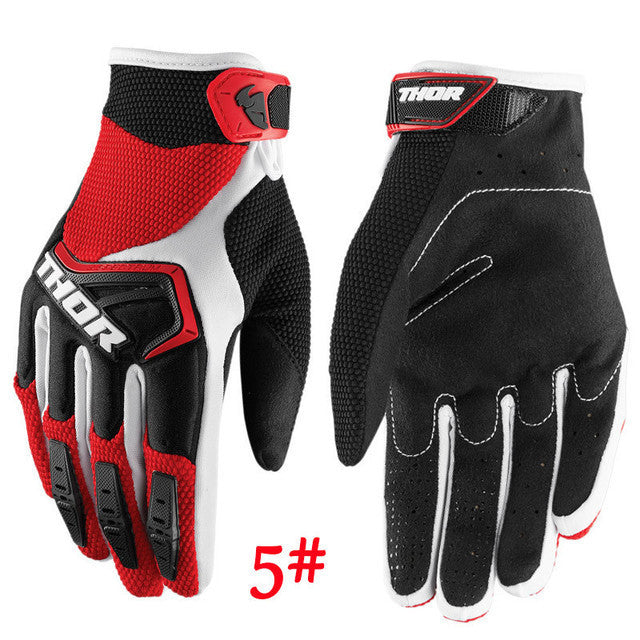 Breathable Gloves For Motorcycle Racing Spring And Autumn Long Fingers