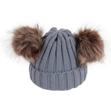 Children's Fashionable Warm Hat And Scarf Set