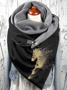 Warming Kerchief Scarf Thickening Minimalist Warm