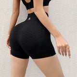 Biker Shorts For Women High Wais Stripe Gym Running Shorts