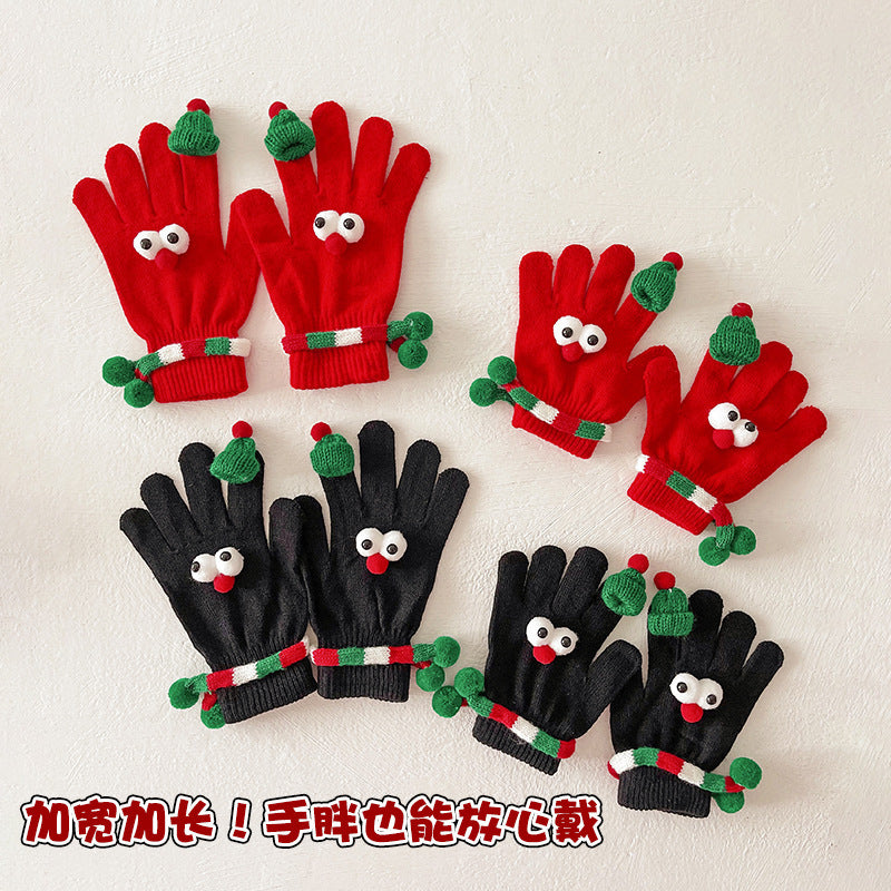 Christmas Gloves Funny Warm