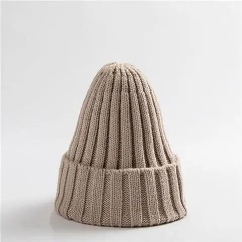 Children's Baby's Knit Hat Pullover Keep Warm Knitted Woolen Cap