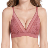 French Triangle Cup Bra Sexy Lace Ultra-thin Bra