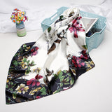 High-end Versatile Vintage Printed Scarf Women's Workplace Scarf