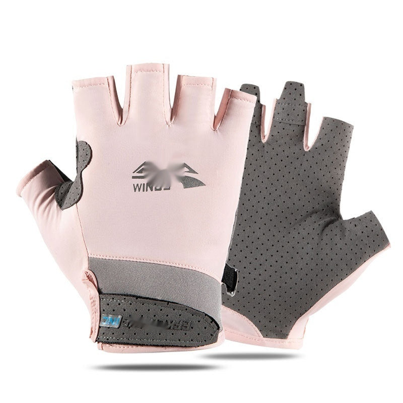 Leaks Sweat-absorbent  Breathable Bicycle Riding Non-slip Gloves