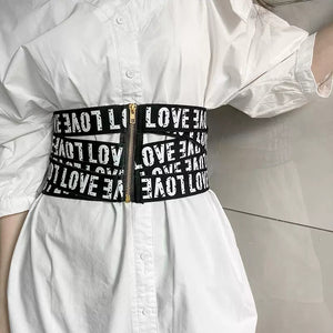 Women's All Match Slim Waistband Canvas Belt