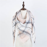 esign Women Triangles Scarf Long Scarves Shawl Autumn Winter