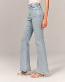 Women's Fashion Casual Solid Color Jeans