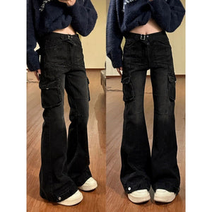 Straight Slimming High Waist Wide Leg Pants